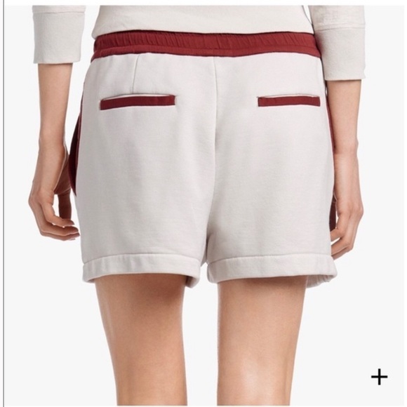 James Perse Contrast Colored Sweat Shorts Size 1 - Picture 3 of 6
